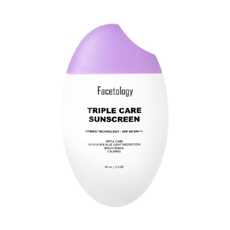 FACETOLOGY Triple Care Sunscreen SPF 40 - 40ml
