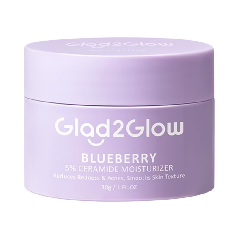 GLAD2GLOW Blueberry 5% Ceramide Moisturizer - 30gr