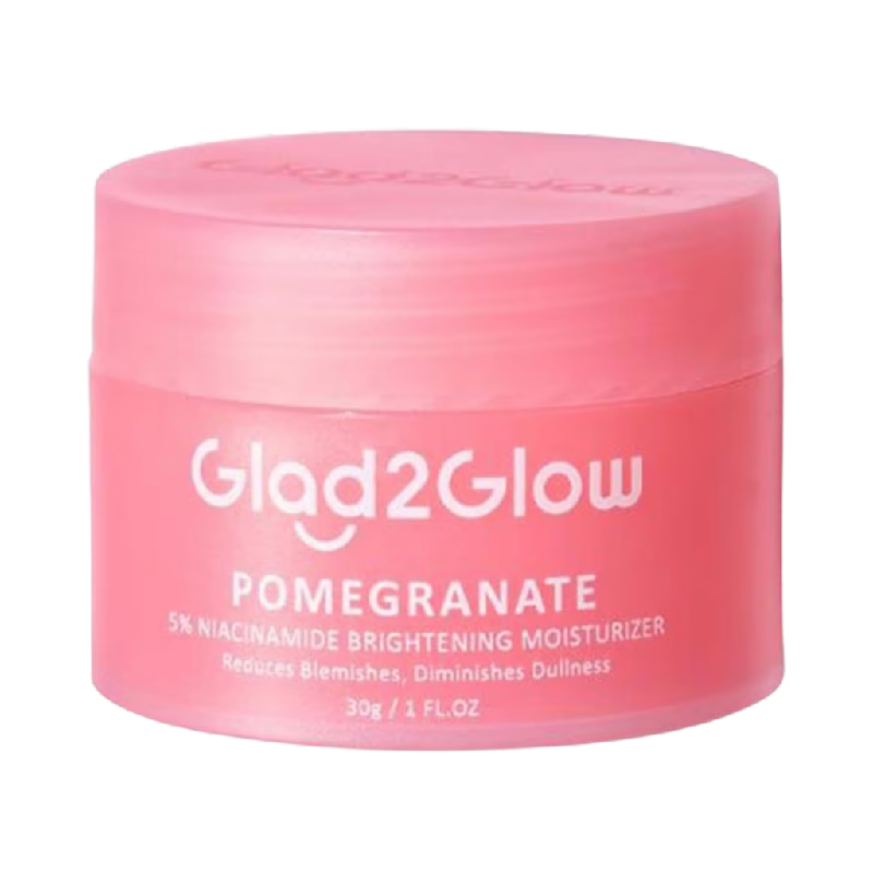 GLAD2GLOW Pomegranate 5% Brightening Moisturizer - 30gr