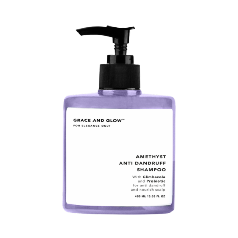 GRACE AND GLOW Shampoo Anti Dandruff Amethyst - 400ml