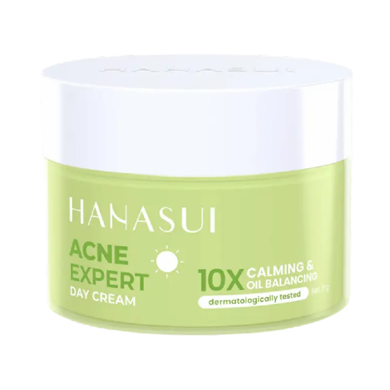 HANASUI Acne Treatment Day Cream - 15gr
