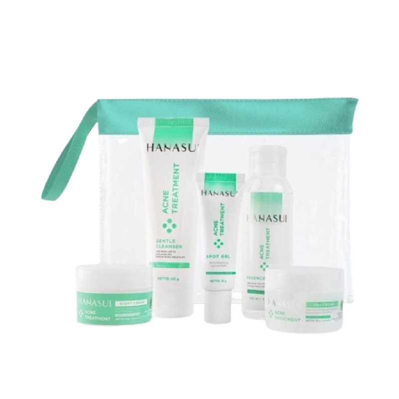 HANASUI Acne Treatment Series Pack Free Pouch