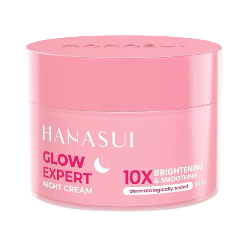 HANASUI Glow Expert Night Cream - 15gr