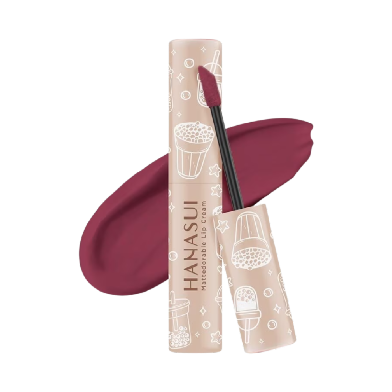 HANASUI Lip Cream Boba 01 Forest Berry - 4ml