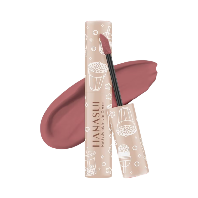 HANASUI Lip Cream Boba 03 Salted Caramel - 4ml