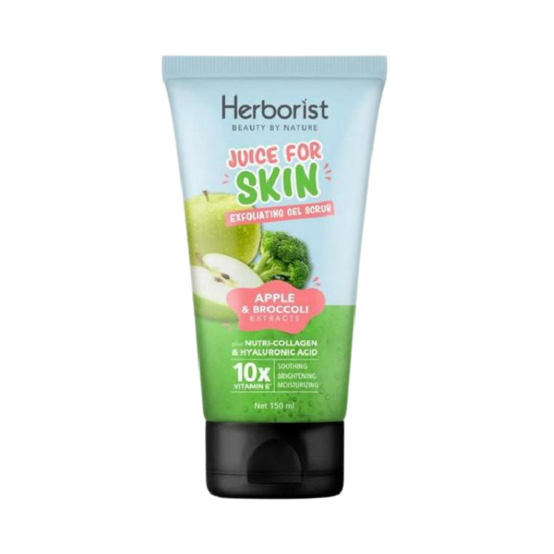HERBORIST JFS Face Scrub Apple & Broccoli - 60gr