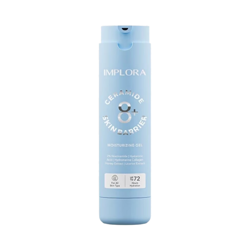 IMPLORA 8+ Ceramide Skin Barrier Moisturizing Gel - 50ml