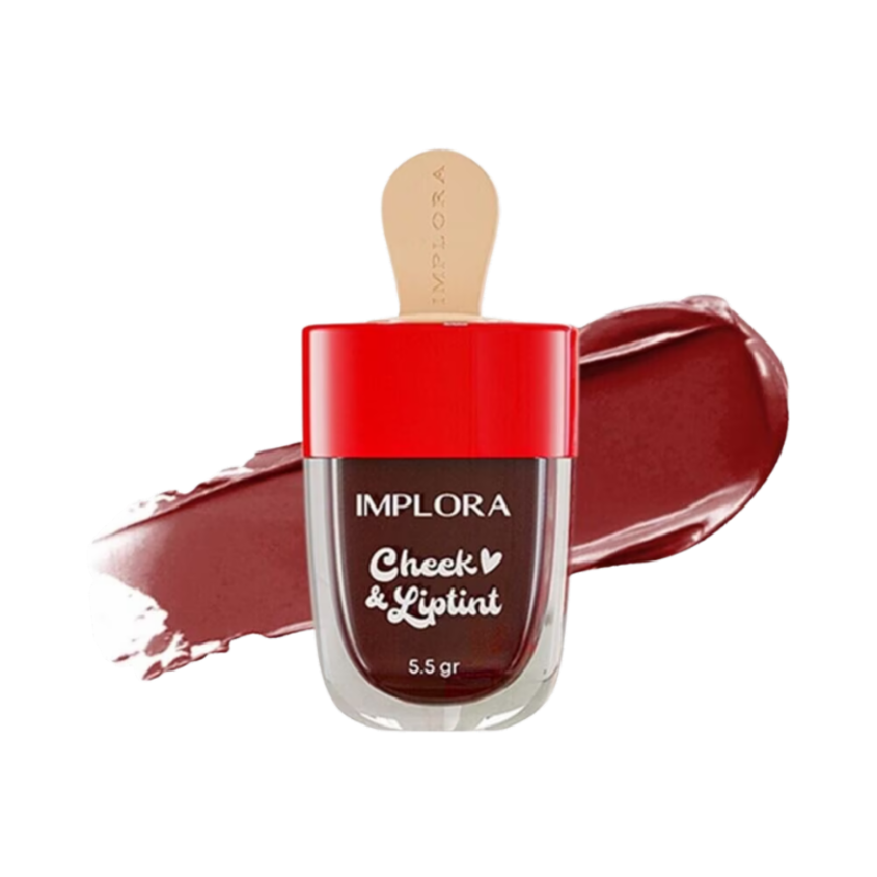 IMPLORA Lip Tint 01 Vampire Blood - 5.5gr