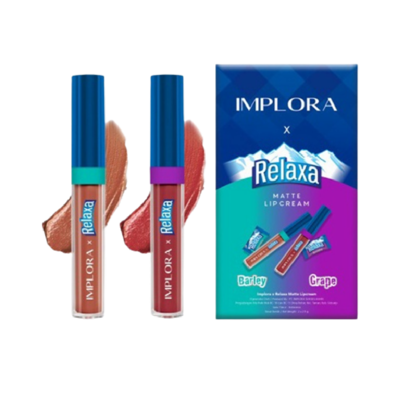 IMPLORA X RELAXA Lip Cream Matte - 8gr