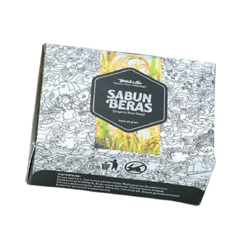 MABELLO Sabun Beras - 60gr