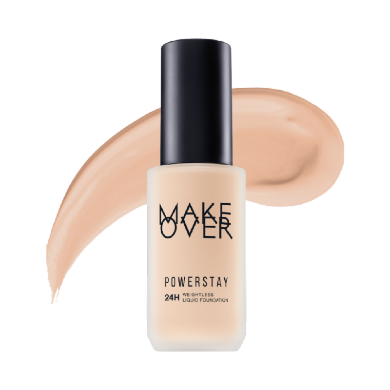 MAKE OVER Powerstay Weightless Liquid Foundation N20 Ivory - 40ml