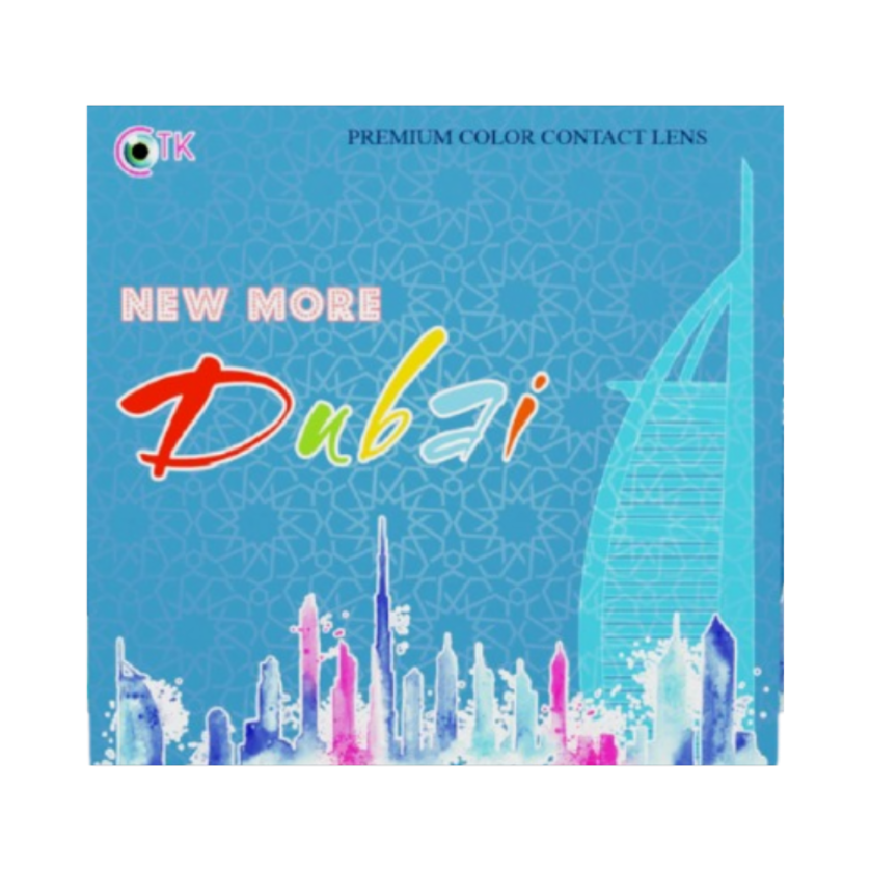 NEW MORE DUBAI Softlens Ocre Ash - 14,5mm