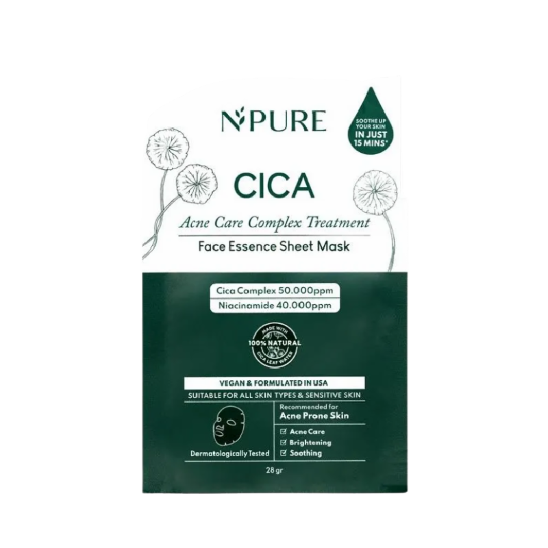 NPURE Centella Asiatica Sheet Mask - 28gr
