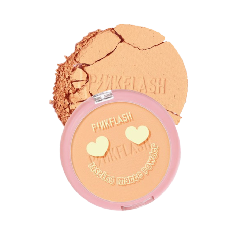 PINKFLASH Lasting Matte Pressed Powder 111 - 6gr