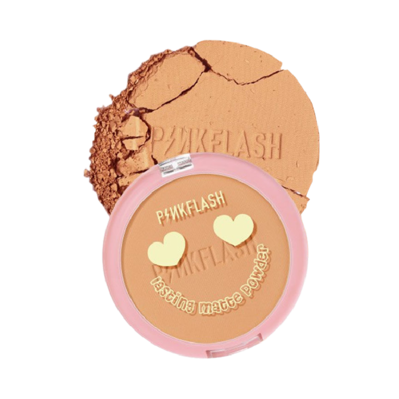 PINKFLASH Lasting Matte Pressed Powder 222 - 6gr