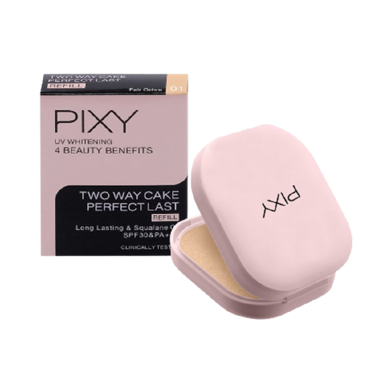 PIXY Two Way Cake Perfect Last Refill 01 Fair Ochre - 9gr