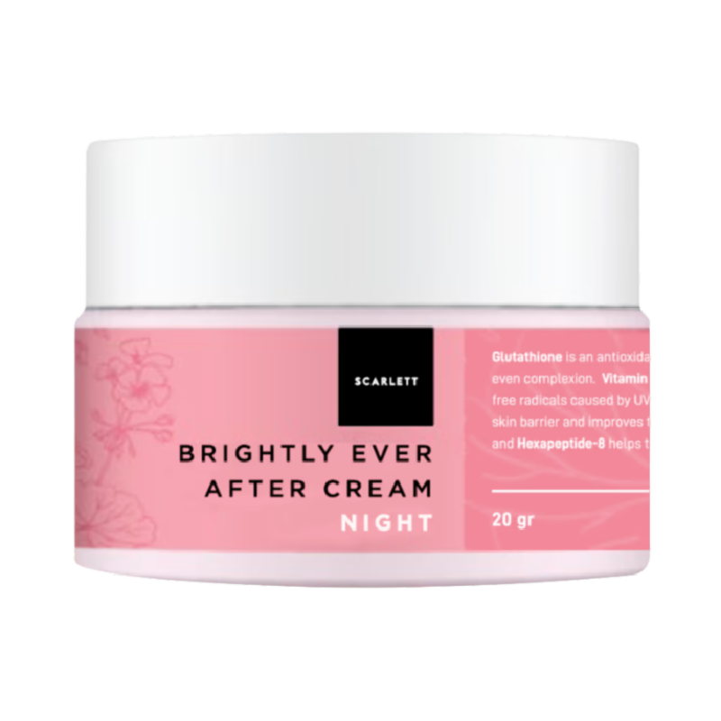 SCARLETT Night Cream Brightly - 20gr