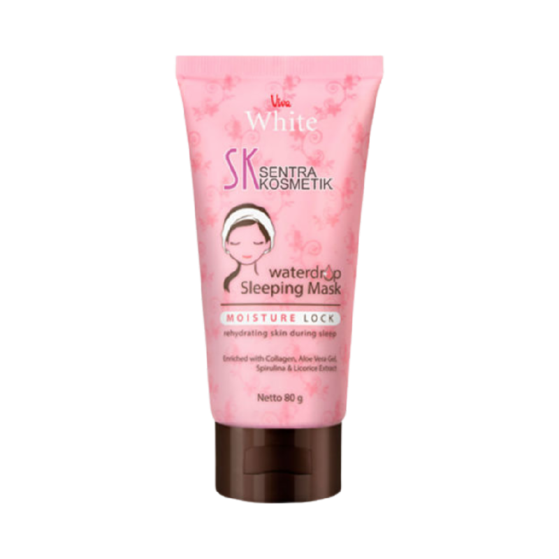 VIVA White Waterdrop Sleeping Mask - 80gr