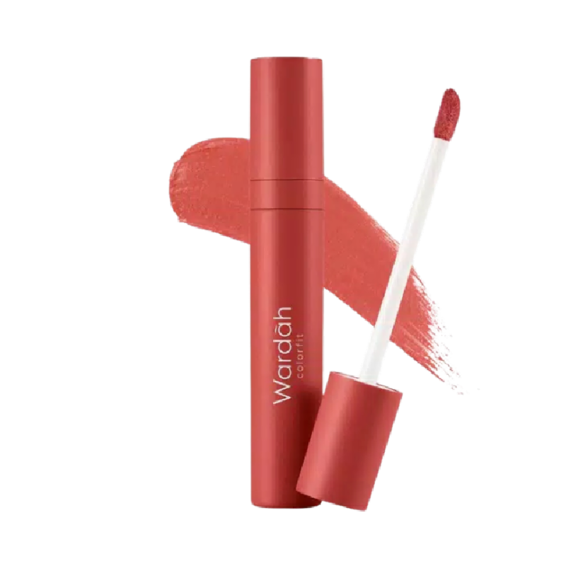 WARDAH Colorfit Velvet Matte Lip Mousse 09 Ombre Charmer - 4gr