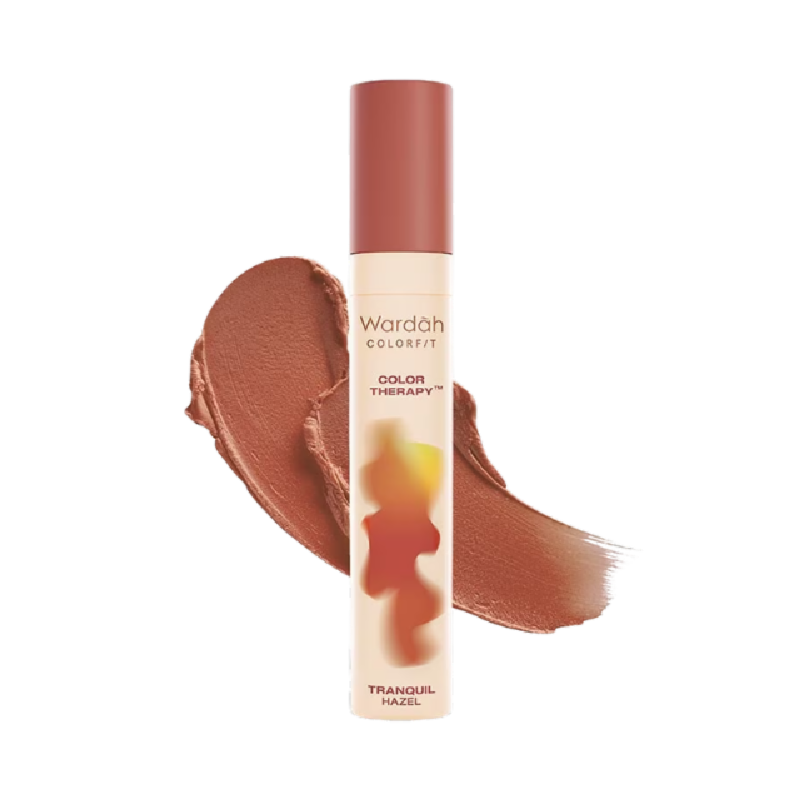 WARDAH Colorfit Velvet Matte Lip Mousse 13 Sweet Cinnamon - 4gr