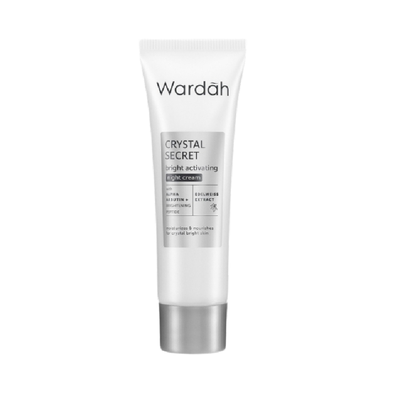WARDAH Crystal Secret Activating Night Moisturizer - 15ml