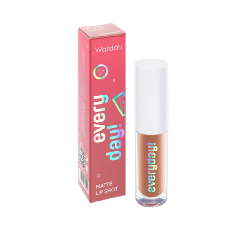 WARDAH Everyday! Matte Lip Shot 03 #Nowplaying - 1.8gr