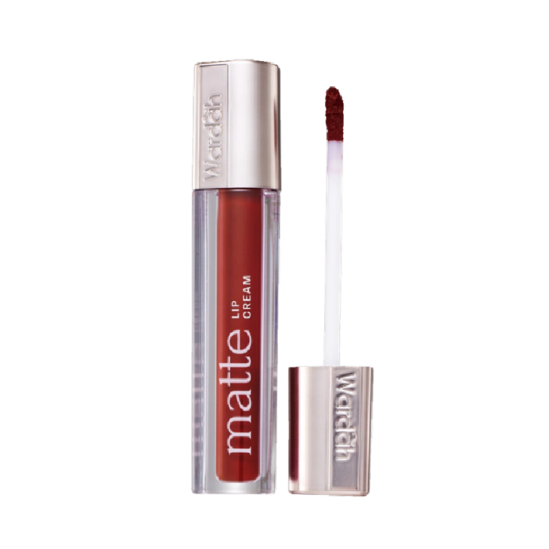 WARDAH Exclusive Matte Lip Cream 07 Hello Ruby - 4gr