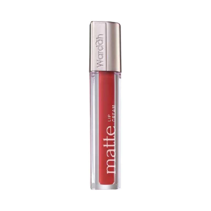 WARDAH Exclusive Matte Lip Cream 24 Cherry Go Round - 4gr