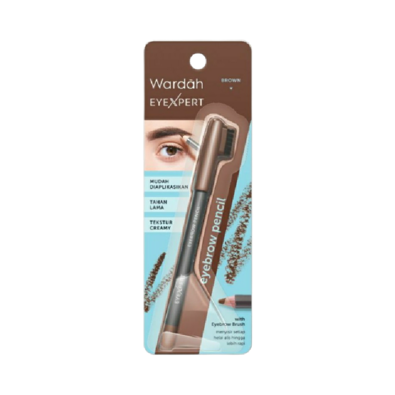 WARDAH EyeXpert Eyebrow Pencil Brown - 1.14gr
