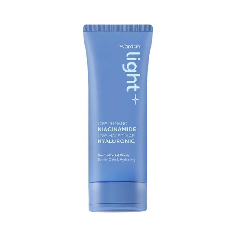 WARDAH Light Low PH Niacinamide Molecular Gentle Facial Wash Mini - 50ml