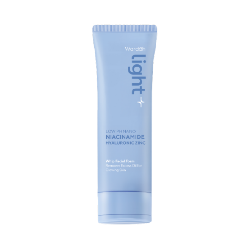 WARDAH Light Low PH Niacinamide Hyaluronic Zinc Whip Facial Foam - 100ml