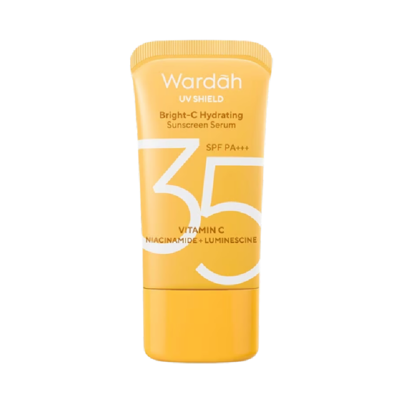 WARDAH UV Shield Bright C Hydrating Sunscreen Serum SPF 35 - 40ml