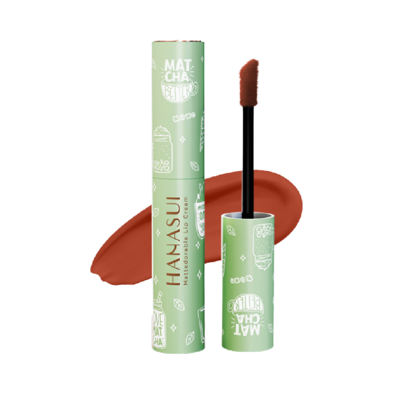 HANASUI Lip Cream Matcha 03 Matchaciano - 4ml