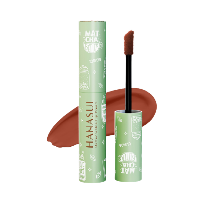 HANASUI Lip Cream Matcha 04 Matchalover - 4ml