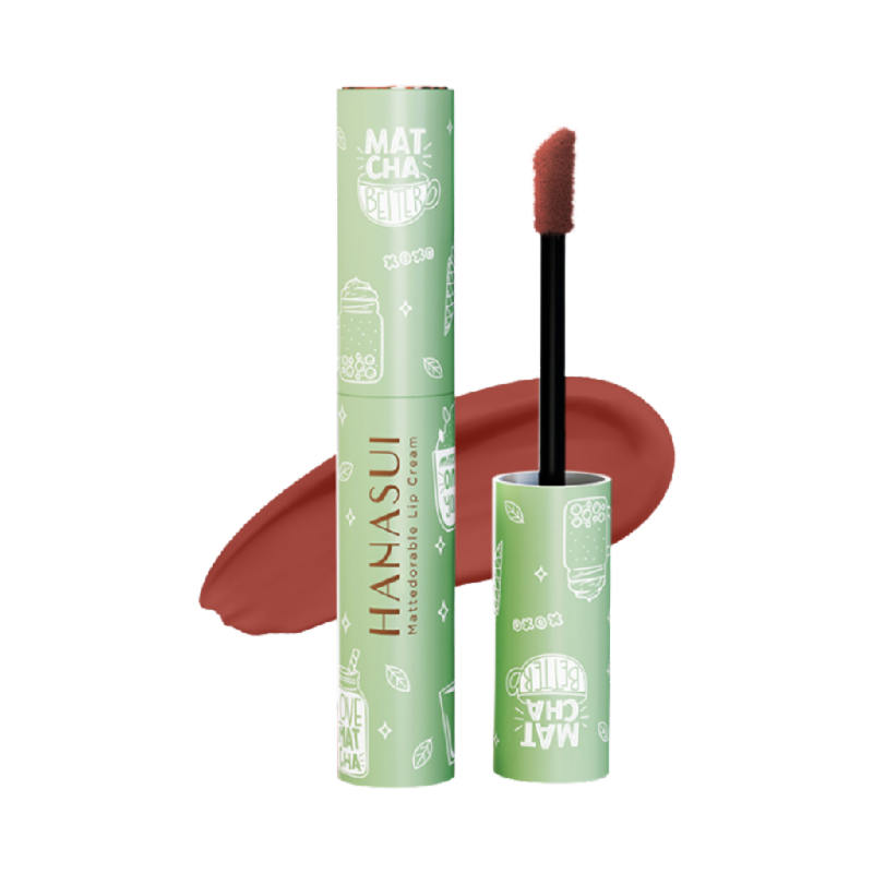 HANASUI Lip Cream Matcha 05 Matchablend - 4ml
