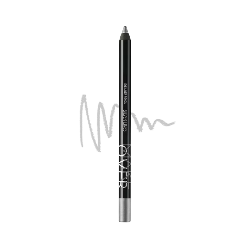 MAKE OVER Eyeliner Pencil Silver - 1.2gr