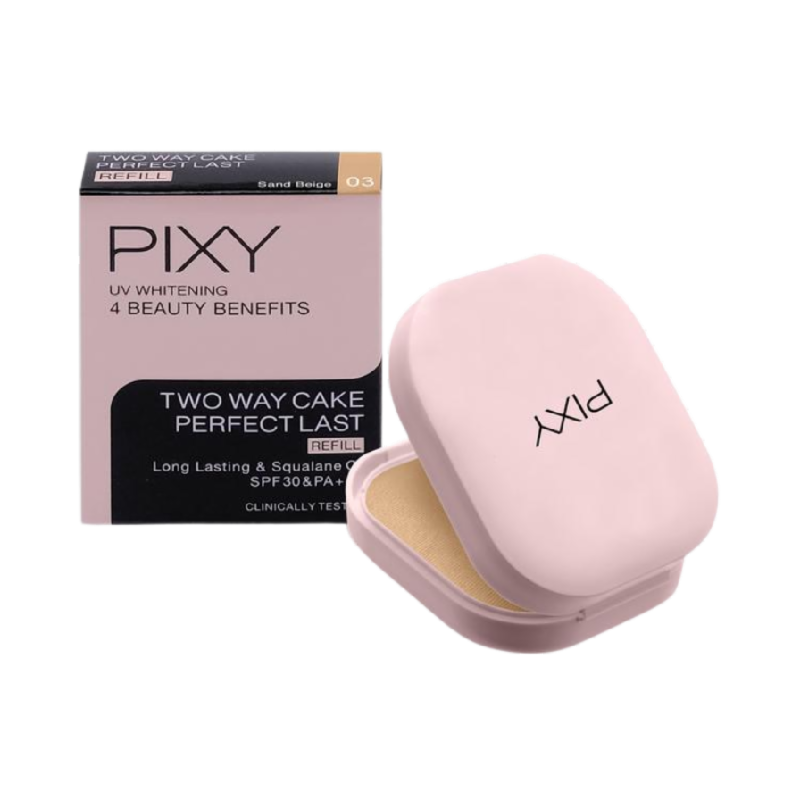 PIXY Two Way Cake Perfect Last Refill 03 Sand Beige - 9gr