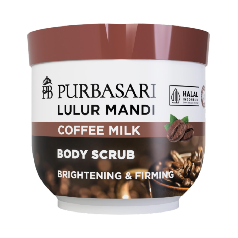 PURBASARI Lulur Mandi Coffee Milk - 100gr