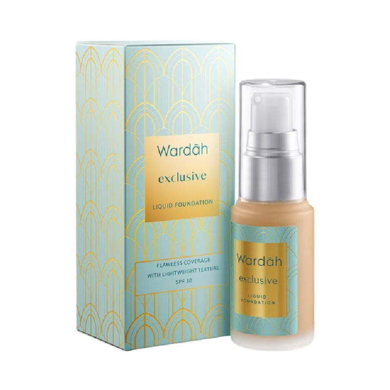 WARDAH Exclusive Liquid Foundation 04 Natural - 20ml