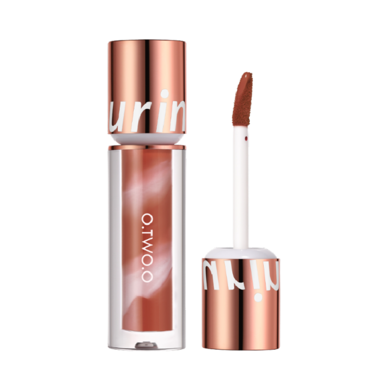 O TWO O Ultra Stay Lolepop Lipstick 04 Pumpkin Brown - 2.5gr