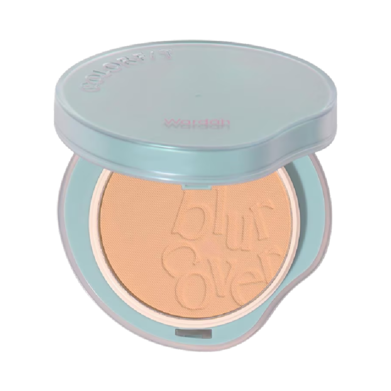 WARDAH Colorfit Velvet Powder Foundation 23W Warm Ivory - 11g