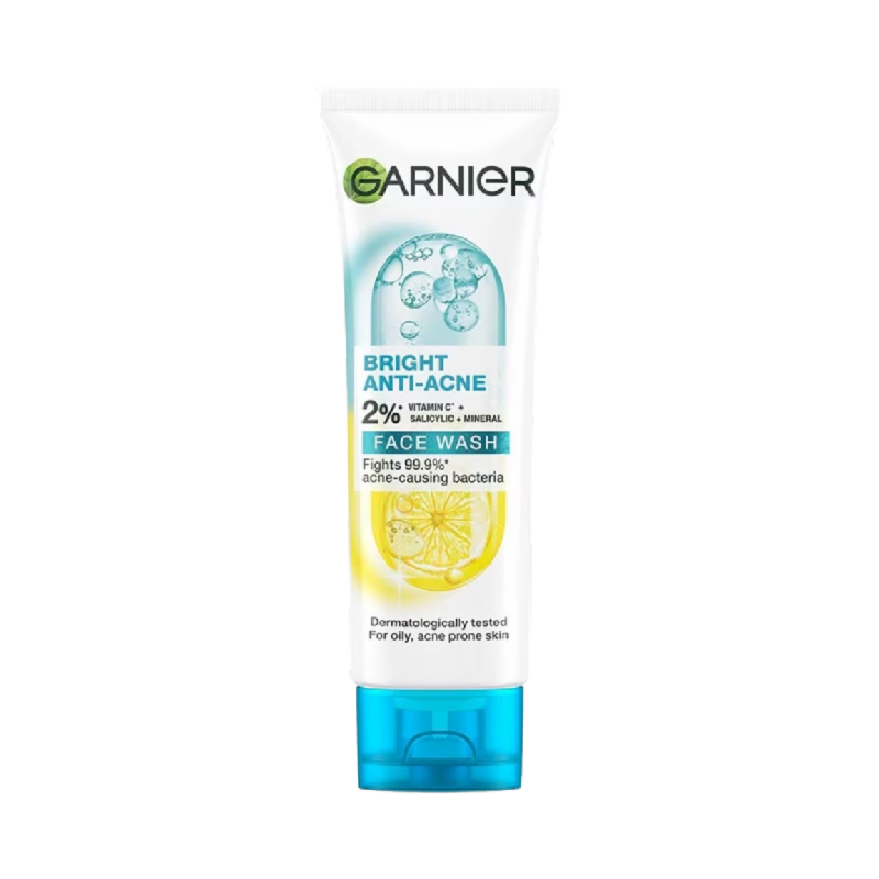 GARNIER Bright Complete Anti Acne Face Wash - 100ml
