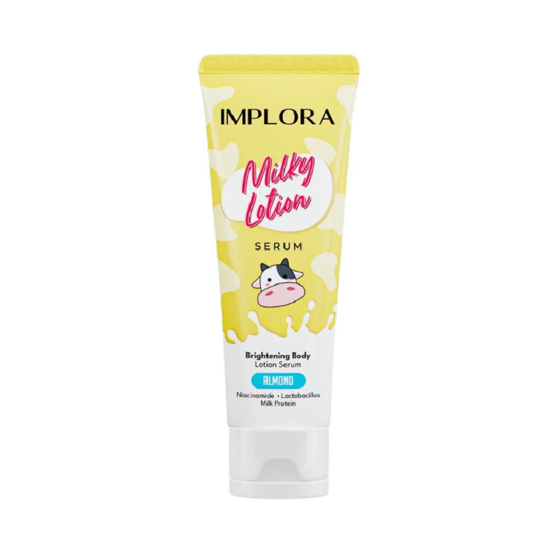 IMPLORA Milky Lotion Serum Tube Almond - 50gr