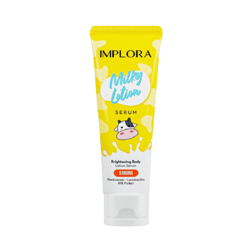 IMPLORA Milky Lotion Serum Tube Banana - 50gr