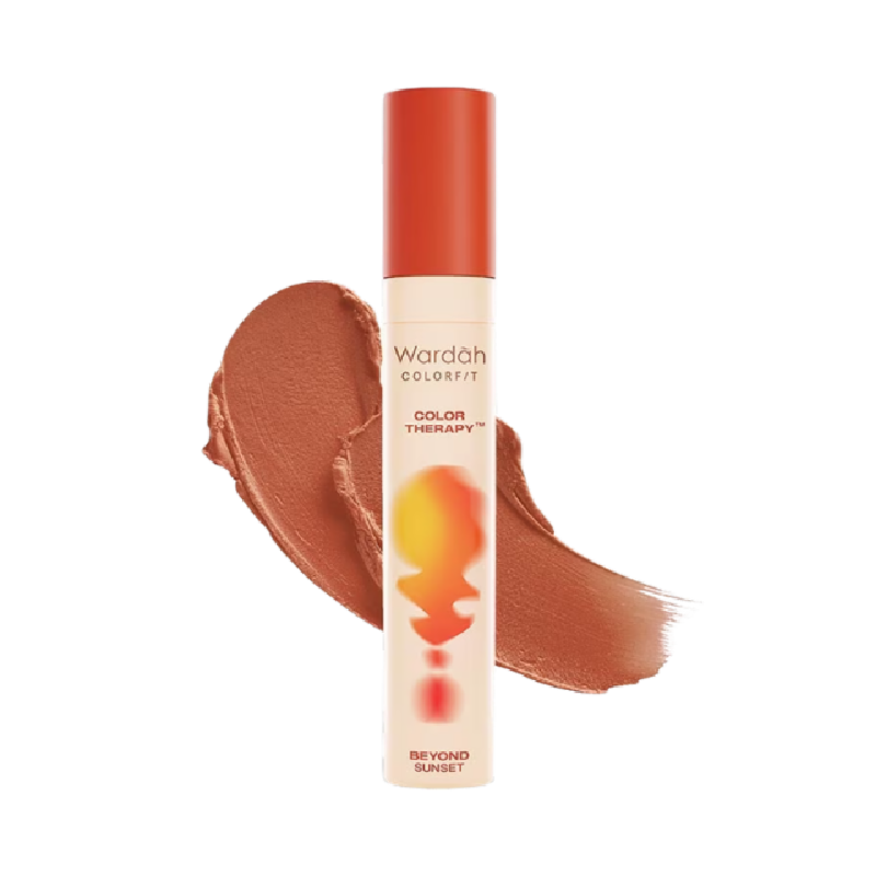 WARDAH Colorfit Velvet Matte Lip Mousse 15 Tranquil Hazel - 4gr