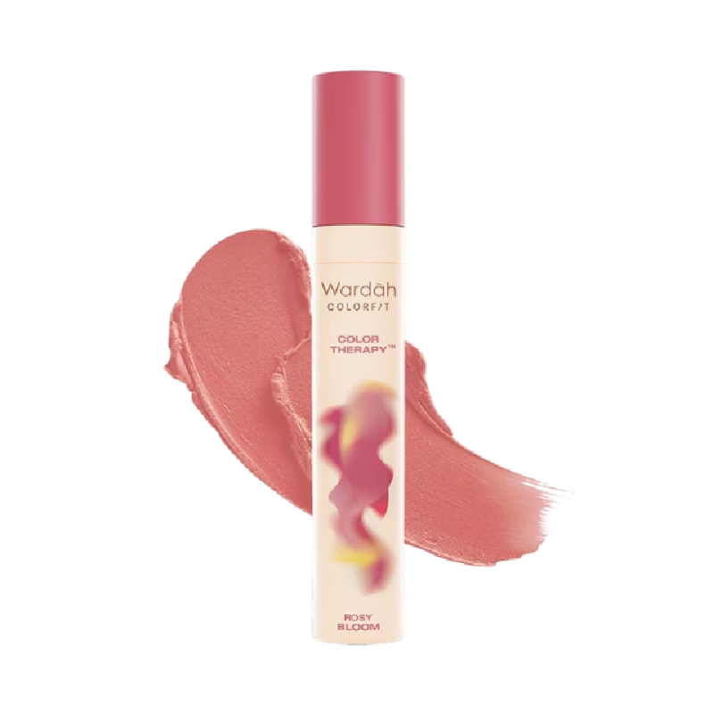WARDAH Colorfit Velvet Matte Lip Mousse 19 Peony Bliss - 4gr