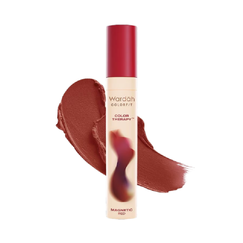 WARDAH Colorfit Velvet Matte Lip Mousse 20 Rosy Bloom - 4gr