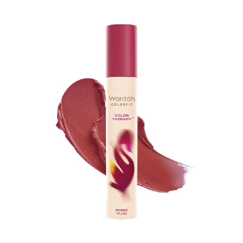 WARDAH Colorfit Velvet Matte Lip Mousse 21 Magnetic Red - 4gr