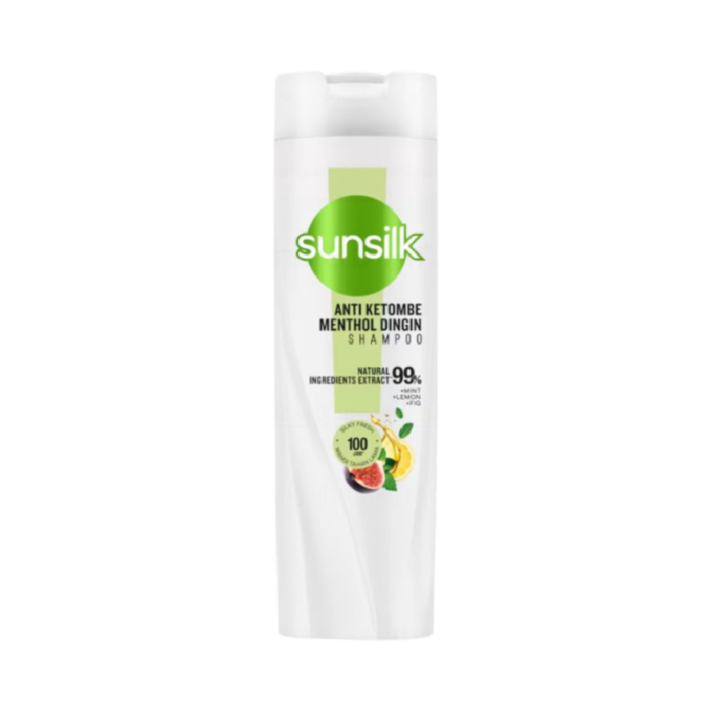 SUNSILK Shampoo Anti Ketombe & Menthol Dingin - 160ml