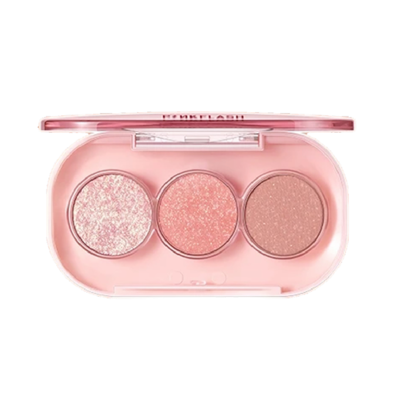 PINKFLASH 3 Shades Eyeshadow Palette Glitter PK04 - 150gr